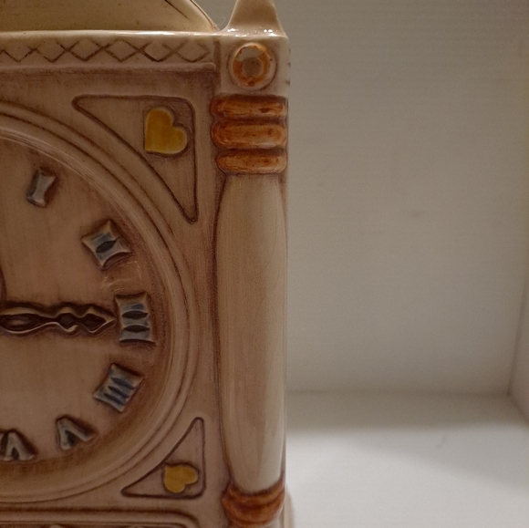 Treasure Craft Vintage Grandfather Clock Windup Cookie Jar - Picture 7 of 13